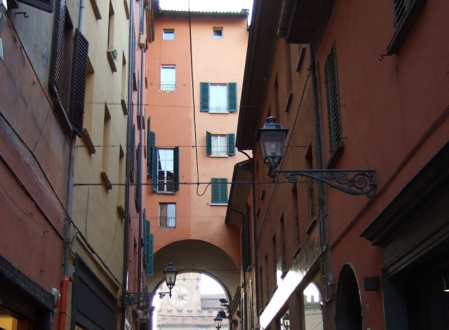 Buildings on Via Clavature