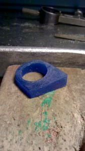 Geometrico model prior to drilling and refinement